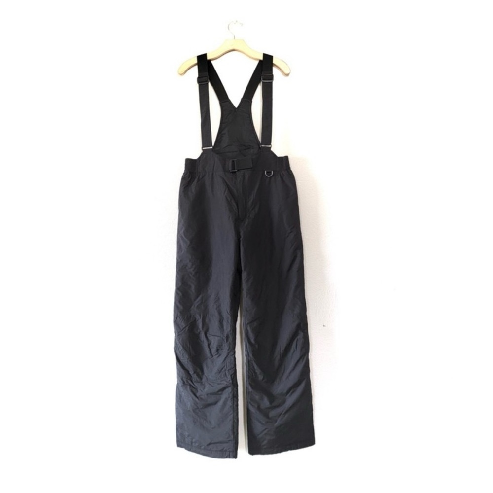 PACIFIC TRAIL Water Resistant Snow Bib Ski Pants in Black Medium
